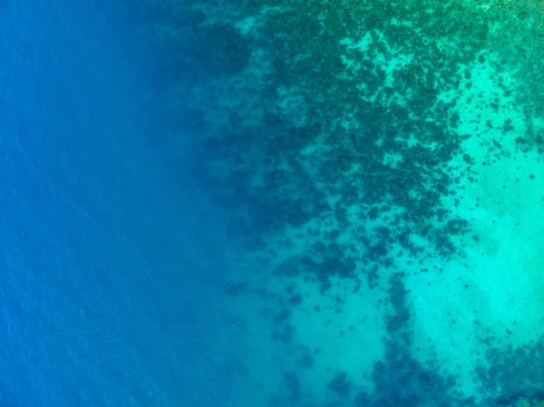 Vista aérea da superfície da água — Fotografia de Stock