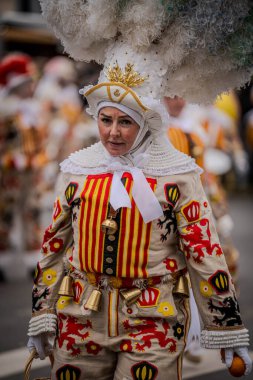 15-02-2026 Aalst yıllık karnaval geçidi sokaklarda