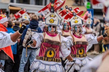 15-02-2026 Aalst yıllık karnaval geçidi sokaklarda