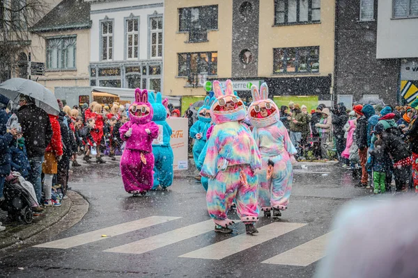 15-02-2026 Aalst yıllık karnaval geçidi sokaklarda