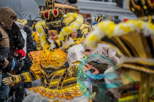 15-02-2026 Aalst yıllık karnaval geçidi sokaklarda