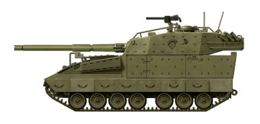 Dingo-TD (Tank destroyeri kavramı, Dingo piyade savaş aracına dayanmaktadır, Kanada ordusu için, 105mm 'lik top ile)