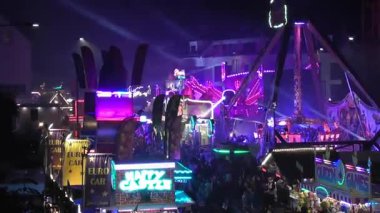 Lukasmarkt 'ın gece görüşü, Mayen Almanya' da