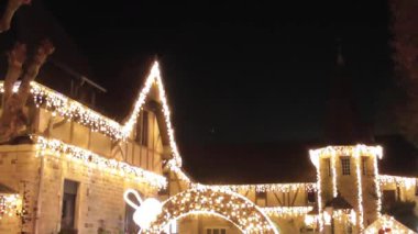 Noel Marşı 'nda Noel havası Forbach, Schlossberg' de