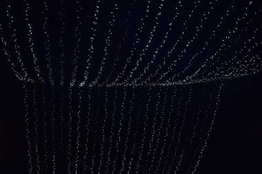 Işıklı Noel arkaplanı