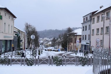 Lorraine 'de kış, Karda Stiring-Wendel