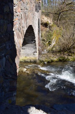 Ormandaki eski köprü