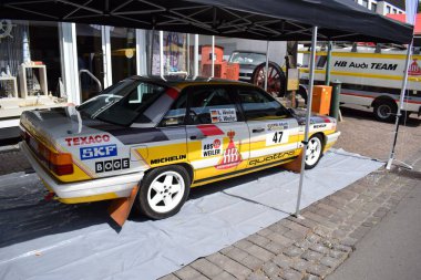 Klasik rali arabası, Audi 200 HB tasarımı.