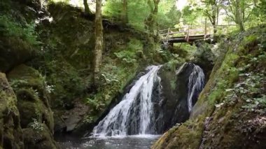 Enderttal 'da yüksek sesli şelale Maria Martental' da, Eifel Almanya 'da