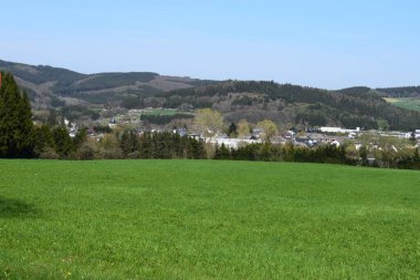 Eifel 'de Kelberg' in üzerine bak