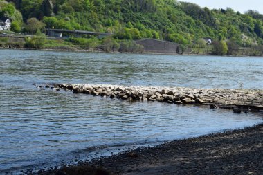 Ren nehrinin güzel bir görüntüsü.