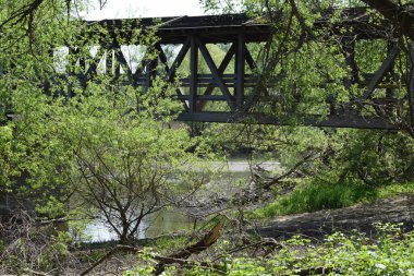 2018 'de Ahrmuendung' da kaybolan 2021 köprüsünü gören bir köprü.