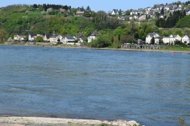 Linz 'in güneyi ile Rhine