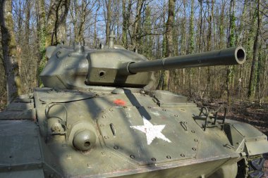 Fransa 'da Amerikan 2. Dünya Savaşı tankı