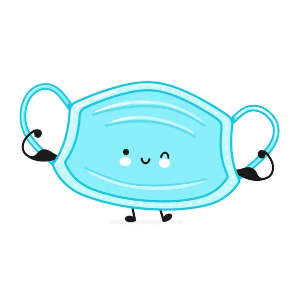 Bonito feliz engraçado comprimido frasco meditar. desenho animado  personagem ilustração ícone do design., Vetor Premium