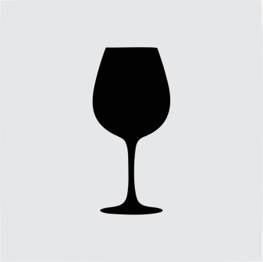 vektör şarap simgesi