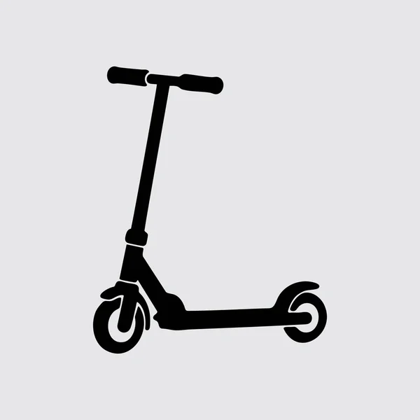 scooter simgesi vektör illüstrasyonu