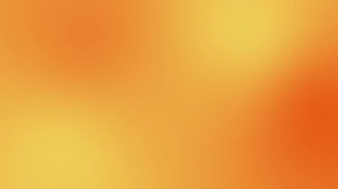 Soyut Sarı ve Turuncu Gradyan Arkaplan Döngüsü. Sunum için Yumuşak Sıcak Bulanık Hareket Video Arkaplanı. Parlak Turuncu ve Altın Odaklanmış Gradyan Canlandırması.