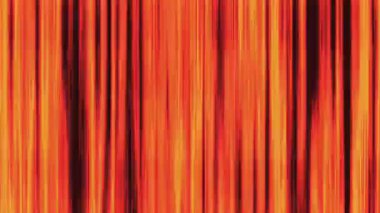 Soyut Turuncu Anime Hız Hatları Hareketi Arkaplanı. Hızlı hareket eden dikey turuncu, kırmızı ve siyah hız çizgilerini içeren dinamik soyut hareket arkaplanı. Anime tarzı sahneler, yüksek enerjili aksiyon sahneleri, komik hareket efektleri için mükemmel..