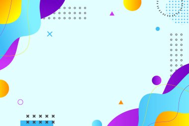 Yaratıcı tasarım projeleri ve şık sunumlar için canlı renklere sahip modern soyut arkaplan