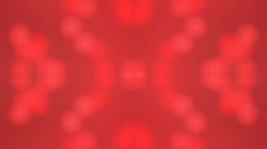 Bulanık beyaz noktalar desenli parlak kırmızı arkaplan