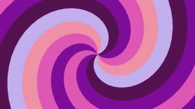 Çevrimiçi dijital sanat afişleri ve yaratıcı projeler için canlı mor kıvrımlı spiral desen tasarım elementi