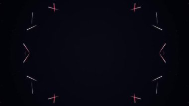 Canlı havai fişek patlaması gece gökyüzünde renkli kıvılcımlar ve enerjik desenlerle kutlama atmosferinde