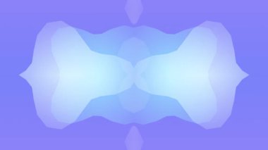 Yumuşak mavi soyut şekiller sakinleştirici bir model oluşturur, sakinleştirici renkler ve zarif tasarım ile huzurlu ve huzurlu bir görsel deneyim yaratır..