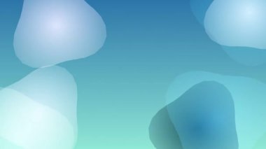 Şeffaf şekilli yumuşak mavi eğimli arkaplan, dijital tasarımlar için mükemmel. Çeşitli projeler için yaratıcı ve sakinleştirici atmosfer.