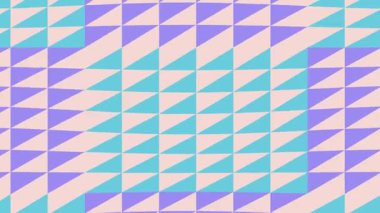 Yumuşak pastel renkler ve köşegen şekiller, arka plan duvar kağıtları ya da dijital sanat tasarımları için mükemmel uyumlu bir geometrik desen oluşturur, rahatlatıcı bir estetik hissi teşvik eder..