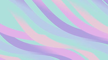 Pastel renkli soyut dalgalı arka plan yumuşak kıvrımlı yumuşak pastel renkli renkler rahatlatıcı bir görsel cazibe ve rahatlatıcı bir atmosfer yaratır..