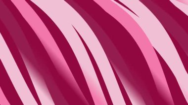 Pembe ve kırmızı dalgalı çizgiler, modern duvar kağıdı ve grafik tasarımı için mükemmel, dinamik ve soyut bir arkaplan oluşturur..