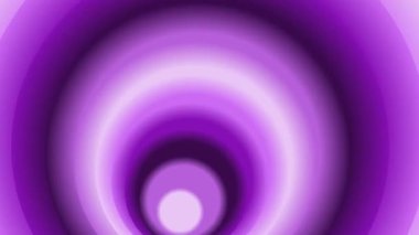 Mor eşmerkezli çemberler, rahatlatıcı bir atmosfer ve soyut tasarım ile hipnotik ve yatıştırıcı bir görsel etki yaratıyor..