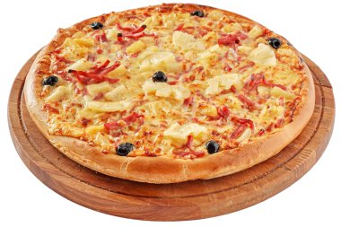 jambon ve pineapple pizza