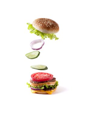 uçan burger ayrılmış