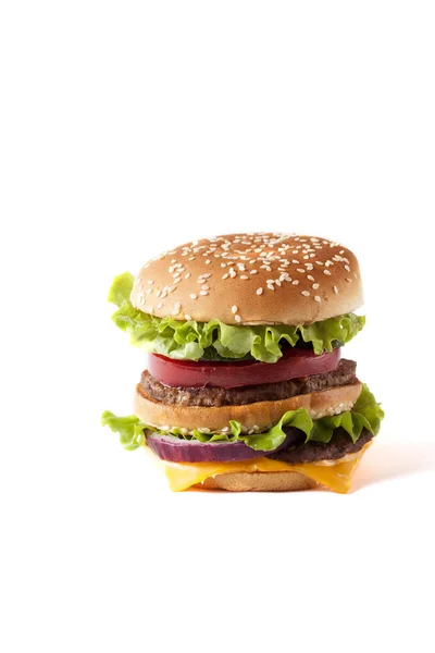 Sabrosa hamburguesa americana —  Fotos de Stock
