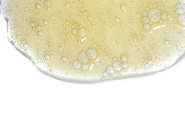 Çeşitli kozmetik ürünlerinin lekeleri. Yılın modaya uygun kişisel bakım ürünleri.