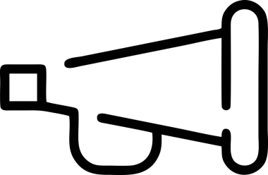 Şeffaf PNG Biçiminde Zarif Minimalist Tasarımlı Klasik Trompet Simgesi Simgesi