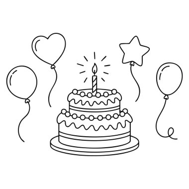 Pasta çizgisi simgesinin vektör illüstrasyonuName