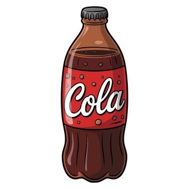 Menü tasarımı cafe içecek ambalajı veya canlandırma temalı görsel tasarım projeleri için uygun beyaz arkaplanda izole edilmiş içeceğin vektör illüstrasyonu