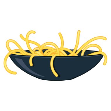 Mutfak tarifi hazırlama ya da yemek temalı yaratıcı sanat eserleri için beyaz arka planda izole edilmiş yiyeceklerin vektör illüstrasyonu ideal