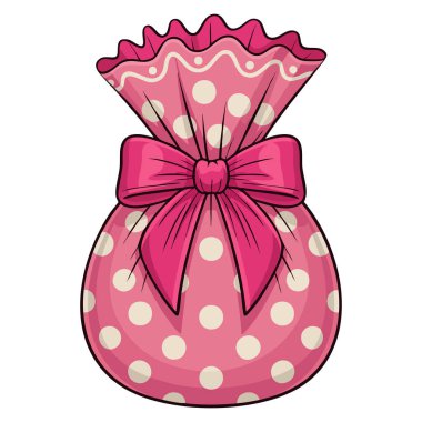 Beyaz arka planda tatlı illüstrasyon tatlı ikramları için uygun izole vektör tasarımı tatlı yiyecek paketleme ve yaratıcı temalı sanat eserleri