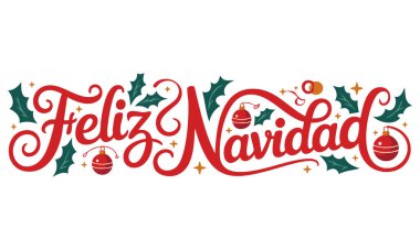 Mutlu noeller ispanyolca yazı tatili harf çizimleri şenlikli kış kutlamaları ve mevsimsel yaratıcı sanat eserleri için mükemmel.
