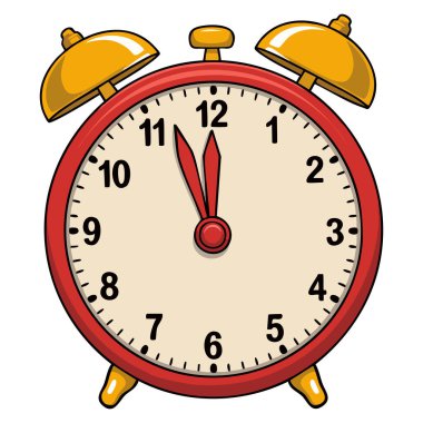 Zamanlama konsepti konsepti zaman yönetimi veya basit temiz tasarım sanat çalışmaları için beyaz arkaplan zaman çizelgesi üzerindeki bir saat ideal