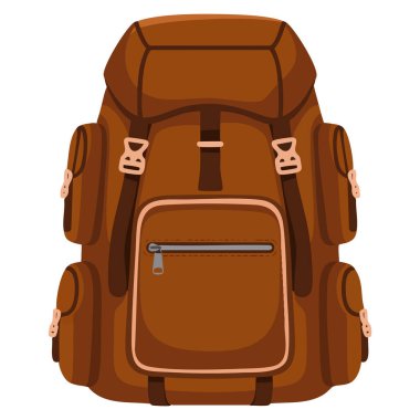 Bilim adamları için araştırma sırt çantası vektör çizimi ideal envanter envanterleri arkeolojik araçlar grafik öğeler web sitesi simgeleri ve çocuk çıkartmaları