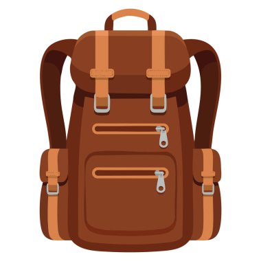 Bilim adamları envanteri için mükemmel arkeolojik araştırma sırt çantasının vektör çizimi grafik elementler web sitesi simgeleri araç gereç ve çanta taşıyan çocuklar