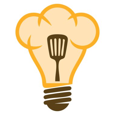 Vektör logosu akıllı aşçılık tasarımı şapka şefi sembolü kullanarak yemek pişirme kılavuzu eğitimi ve mutfak temalı kimlik tanımlaması için ideal.