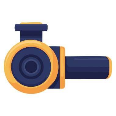 Açı kesici simgesinin düz vektör illüstrasyonu endüstriyel inşaat metali kesimi ve donanım temalı tasarımlar için dairesel elektrik aracı