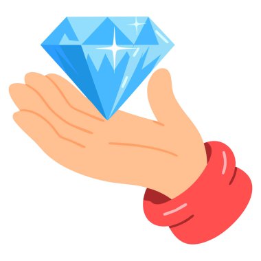 Premium servis konsepti. Elle çizim elması. Lüks marka değeri, güven ayrıcalığı ve seçkin iş hizmeti temalı tasarımlar için ideal.