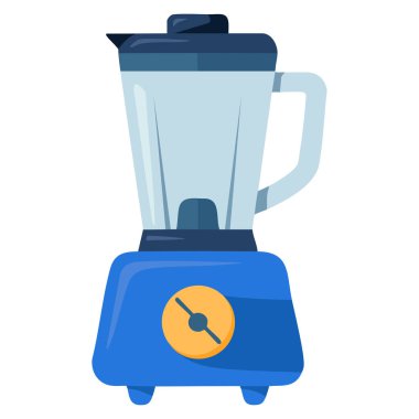 Meyve sıkacağının moda tasarım ikonu, mutfak aletleri grafikleri için ideal vektör stiliyle çizilmiş sağlıklı yaşam tarzı kavramları, içecek hazırlama ve modern ev temalı tasarımlar